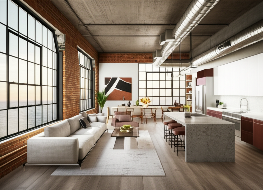 Modern Downtown Loft